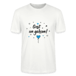 T-shirt Unisexe - c'est un garçon - blanc