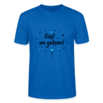 T-shirt Unisexe - c'est un garçon - bleu paon