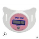 Tétine thermomètre numérique - Confort et précision pour le bien-être de bébé - Rose
