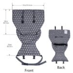 Harnais pour Bébé - Sécurité et Confort pour Chaise - Etoiles