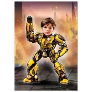 Poster Portrait Personnalisé - Bumble Bee
