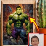 Portrait pour LES GRANDS SUPER-HEROS - Hulk