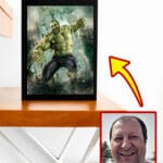 Portrait pour LES GRANDS SUPER-HEROS - Hulk 2