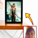 Portrait pour LES GRANDS SUPER-HEROS - Lara Croft
