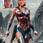 Portrait pour LES GRANDS SUPER-HEROS - Wonder Woman