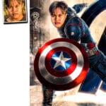 Portrait pour LES GRANDS SUPER-HEROS - Captain America