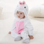 Pyjama Grenouillère Douceur Animale - Lapin Blanc