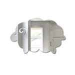 Miroir Autocollant Décoratif - Pratique et Tendance - Mouton