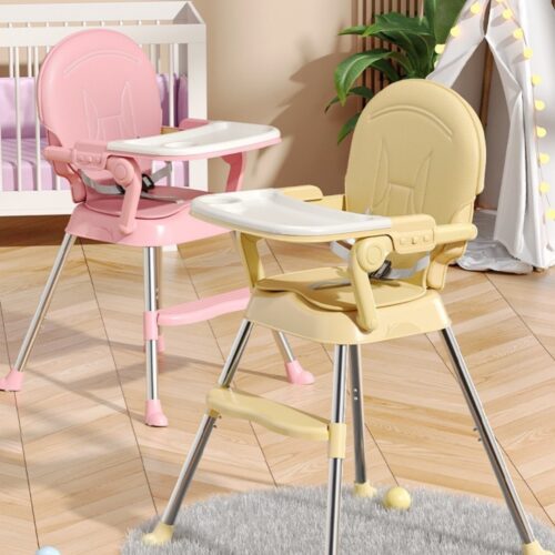 Chaise haute pliable pour bébé
